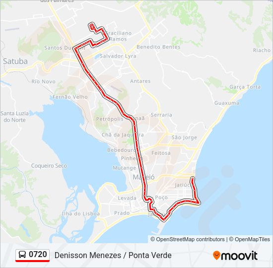 0720 Bus Line Map