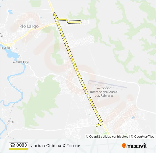 0003 Bus Line Map