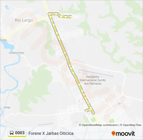 0003 Bus Line Map