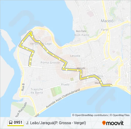 0951 Bus Line Map