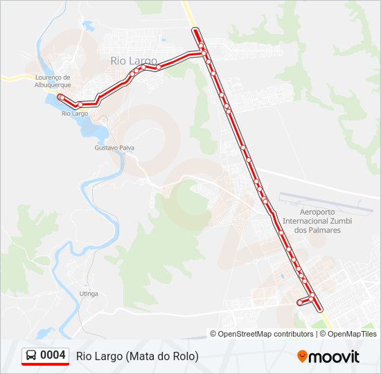 0004 Bus Line Map