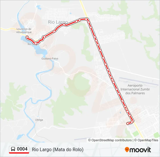 0004 Bus Line Map