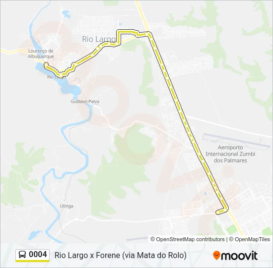 0004 Bus Line Map
