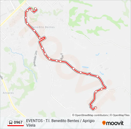 0967 Bus Line Map