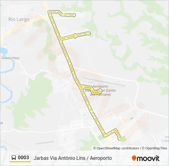 0003 Bus Line Map