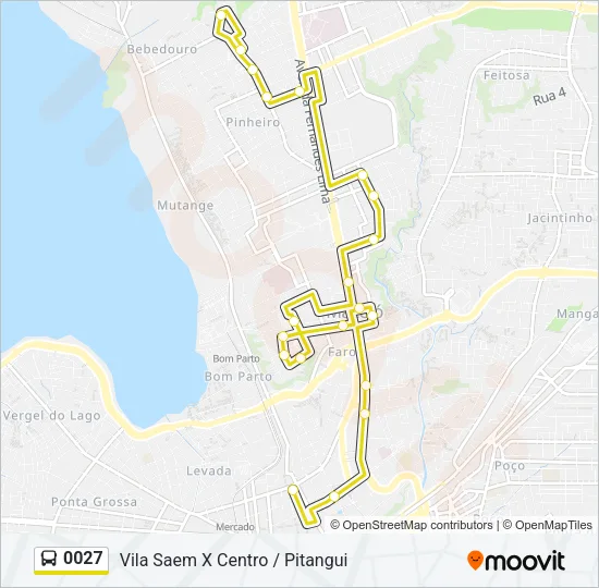 0027 Bus Line Map