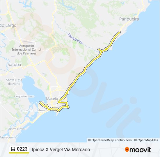 0223 bus Line Map