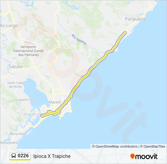 0226 Bus Line Map