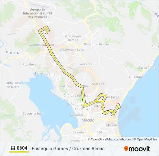 0604 Bus Line Map