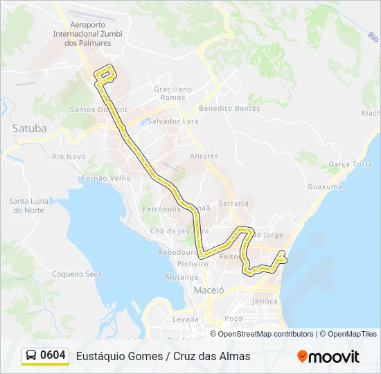 0604 Bus Line Map