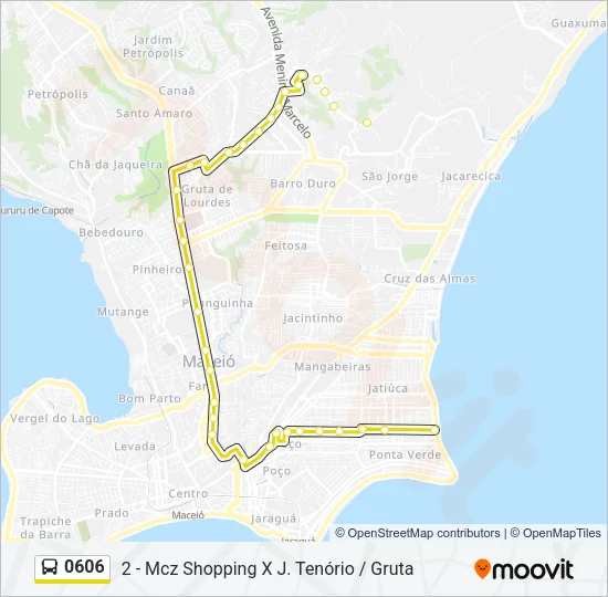 0606 Bus Line Map