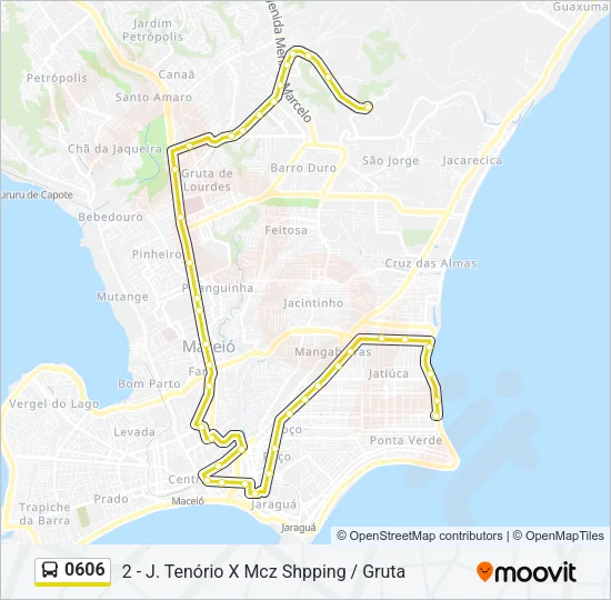 0606 Bus Line Map