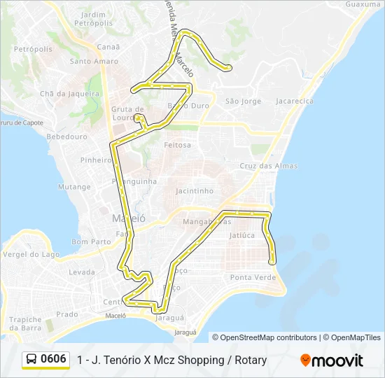 0606 Bus Line Map