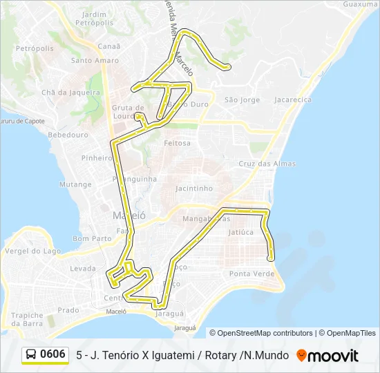 0606 Bus Line Map