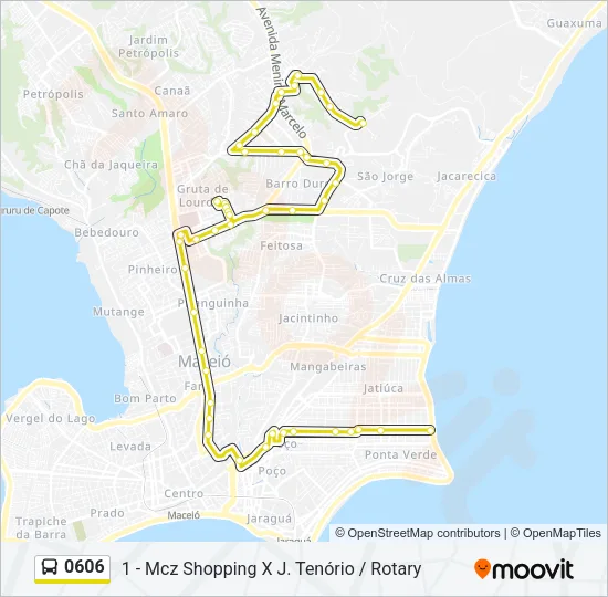 0606 Bus Line Map
