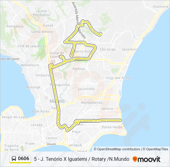 0606 Bus Line Map