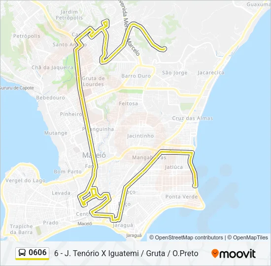 0606 Bus Line Map