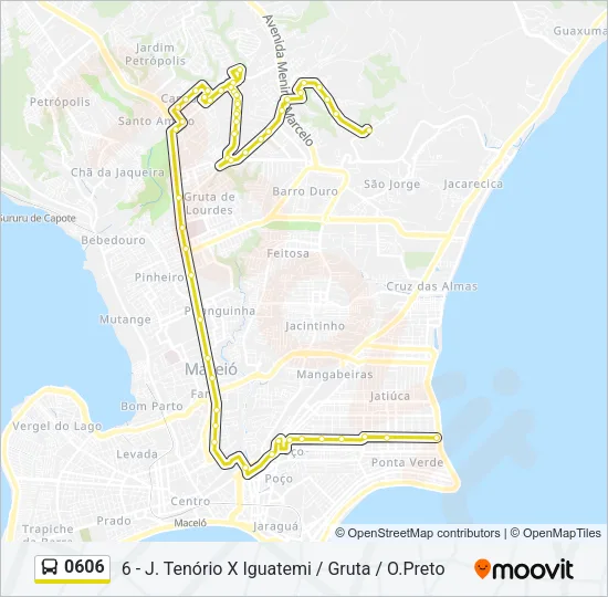0606 Bus Line Map