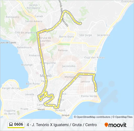 0606 Bus Line Map