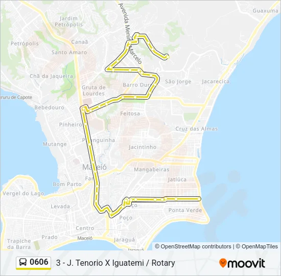 0606 Bus Line Map
