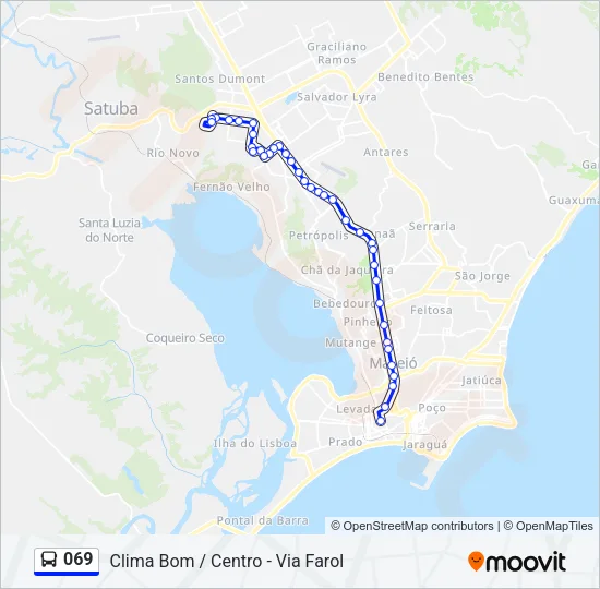 069 Bus Line Map