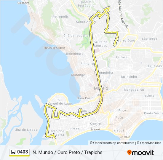 0403 Bus Line Map