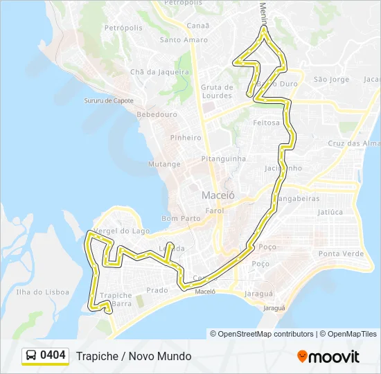 0404 Bus Line Map