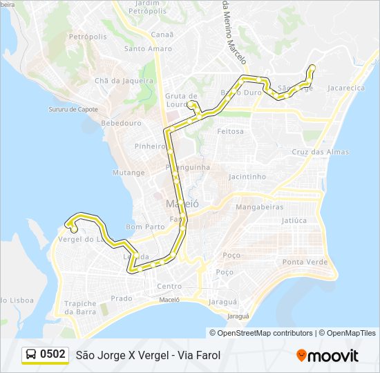 0502 Bus Line Map