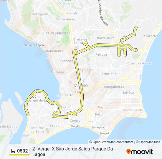 0502 Bus Line Map