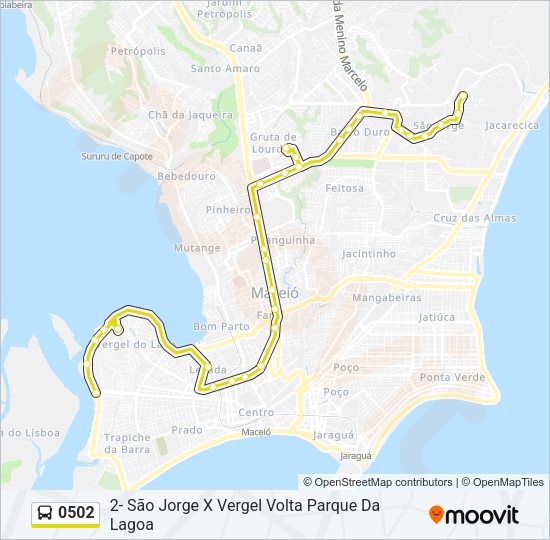 0502 Bus Line Map