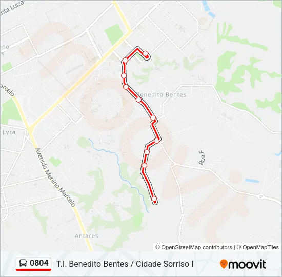 0804 Bus Line Map