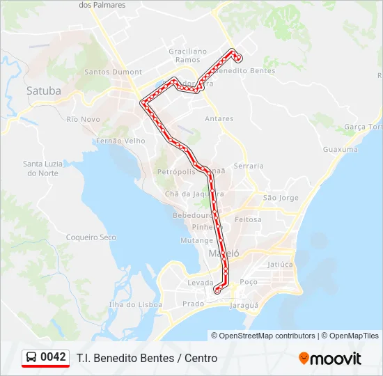 0042 Bus Line Map