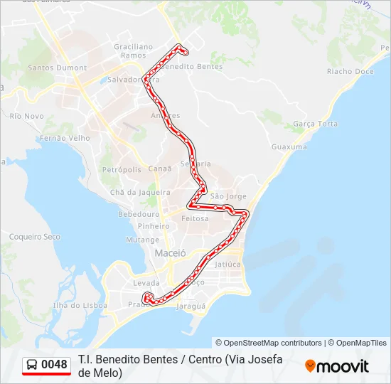 0048 Bus Line Map