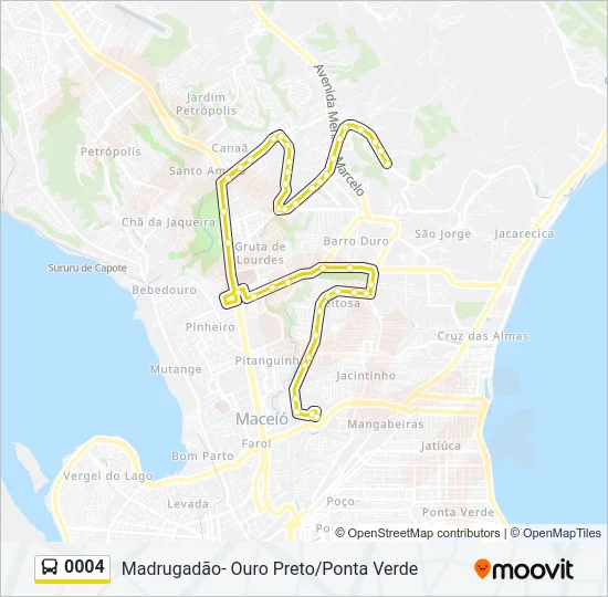 0004 Bus Line Map