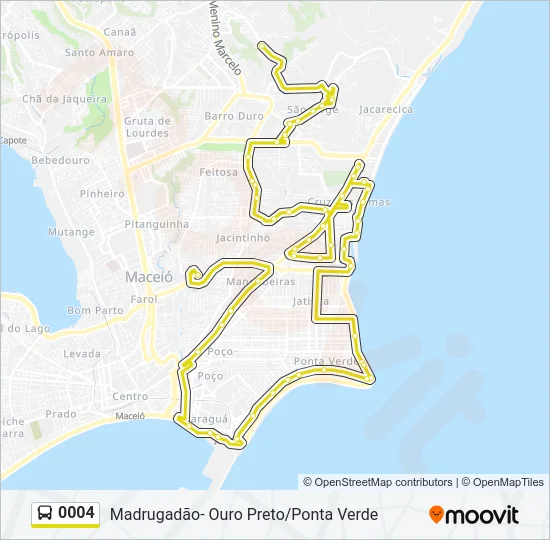 0004 Bus Line Map