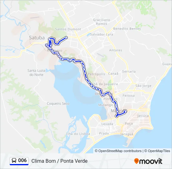 006 Bus Line Map