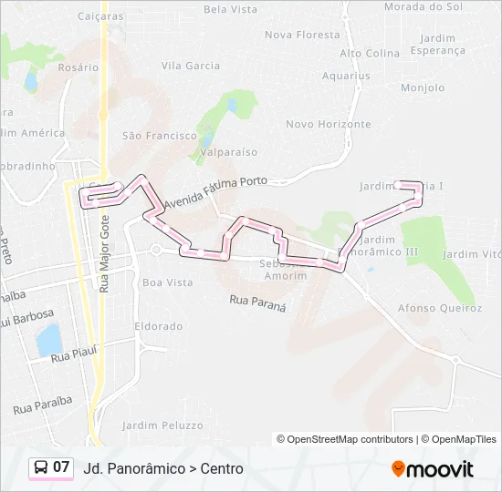 07 Bus Line Map