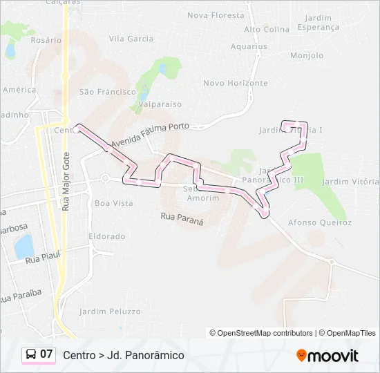 07 Bus Line Map