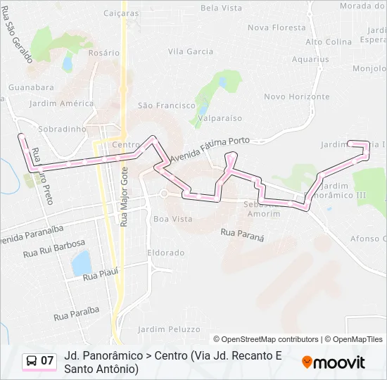 07 Bus Line Map