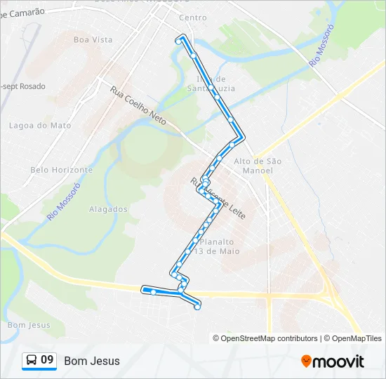 09 Bus Line Map