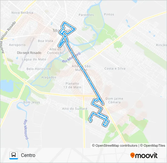 08 SUMARÉ Bus Line Map