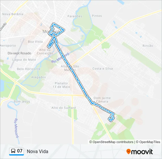 07 Bus Line Map