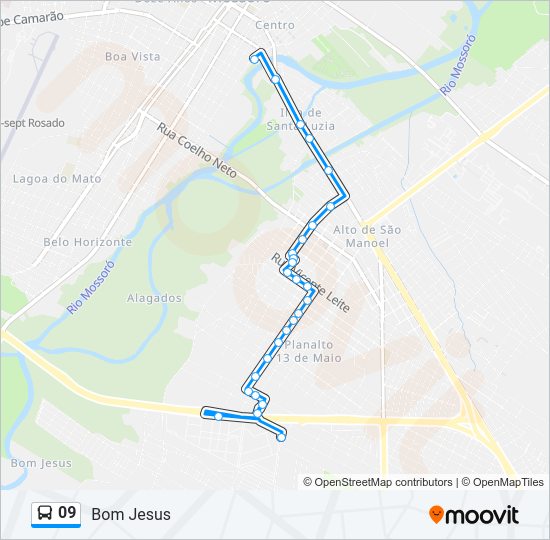 09 Bus Line Map