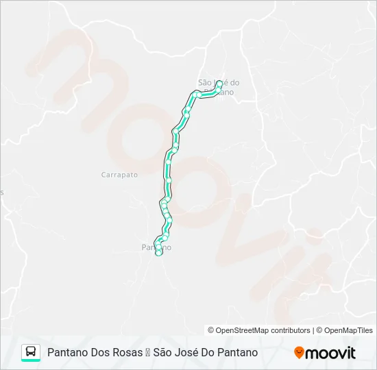 212 CENTRO/PANTANO Bus Line Map
