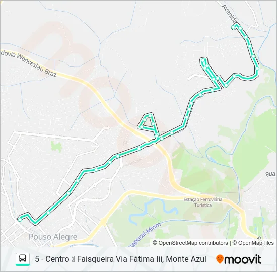 209 FAISQUEIRA/CENTRO Bus Line Map