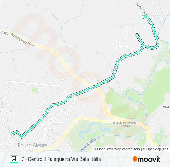 209 FAISQUEIRA/CENTRO Bus Line Map