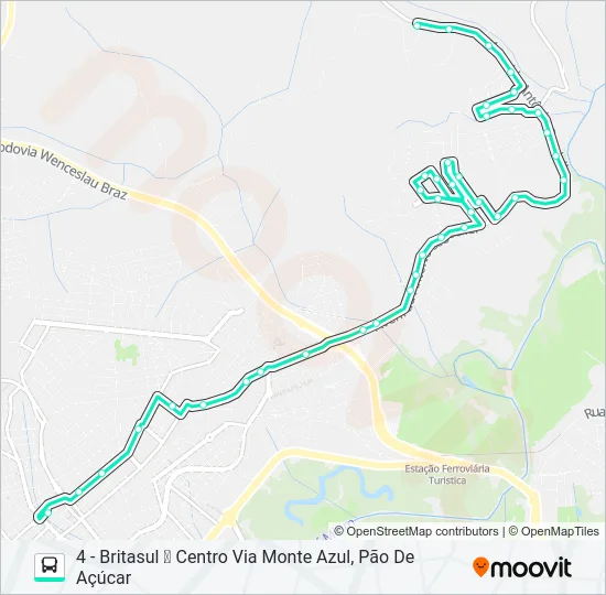 209 FAISQUEIRA/CENTRO Bus Line Map