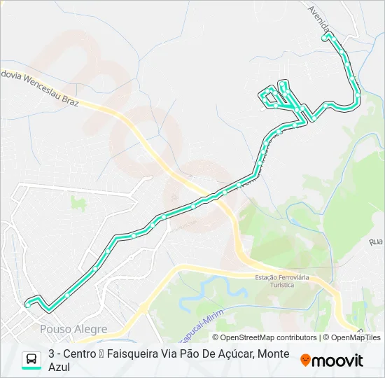 209 FAISQUEIRA/CENTRO Bus Line Map