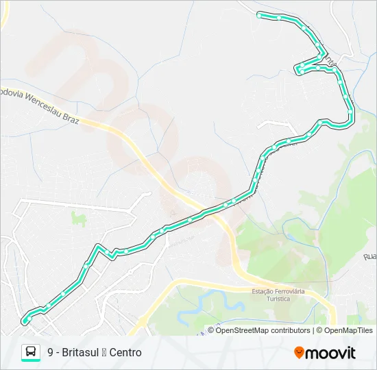 209 FAISQUEIRA/CENTRO Bus Line Map