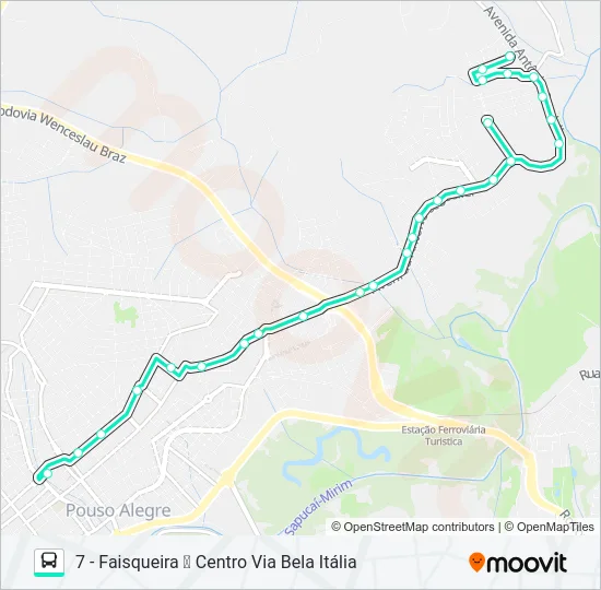 209 FAISQUEIRA/CENTRO Bus Line Map
